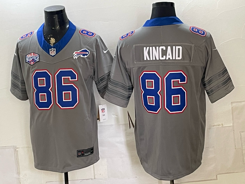 Men 2026 Buffalo Bills #86 Kincaid grey Nike Limited NFL Jersey 081103->buffalo bills->NFL Jersey